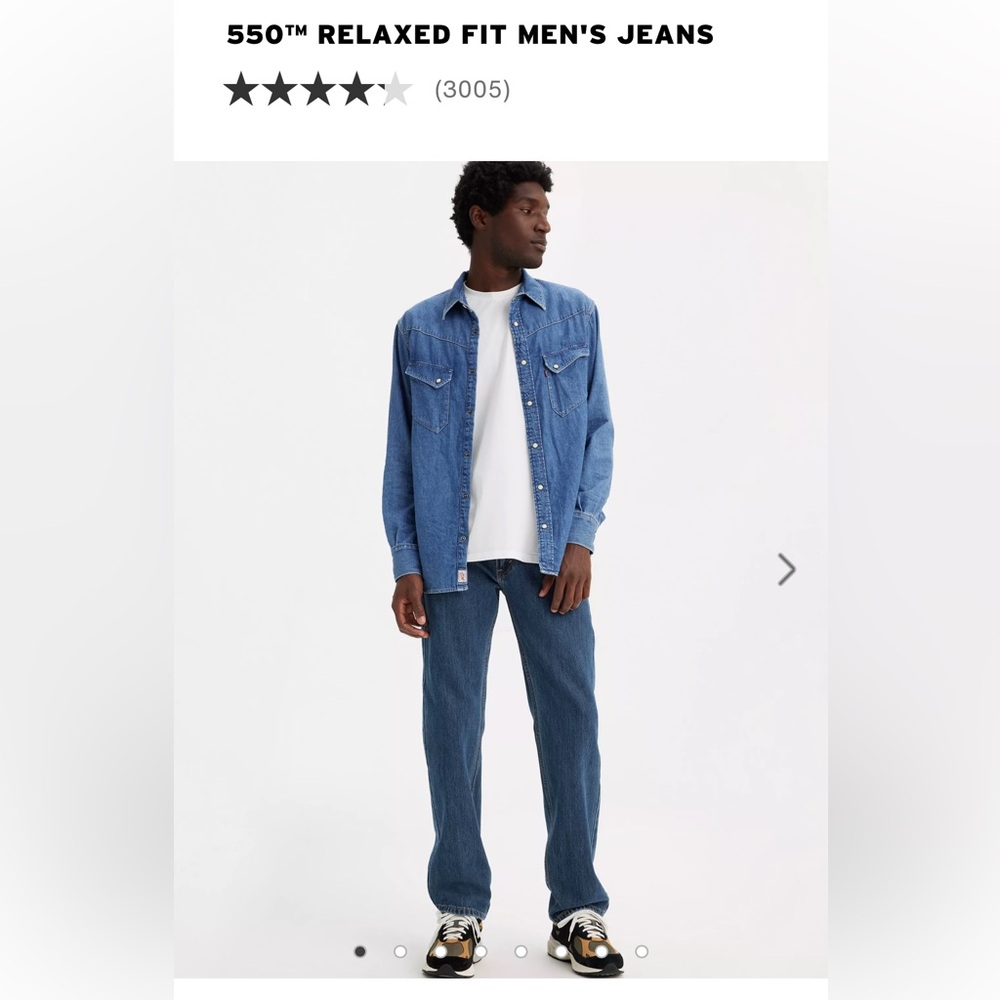 Levi's 550 RELAXED FIT MEN'S JEANS
